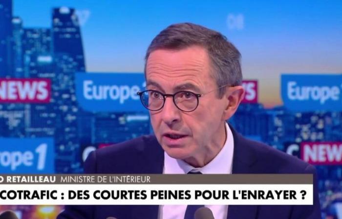 “Nous avons créé en France un droit à l’inexécution des peines”, regrette Bruno Retailleau