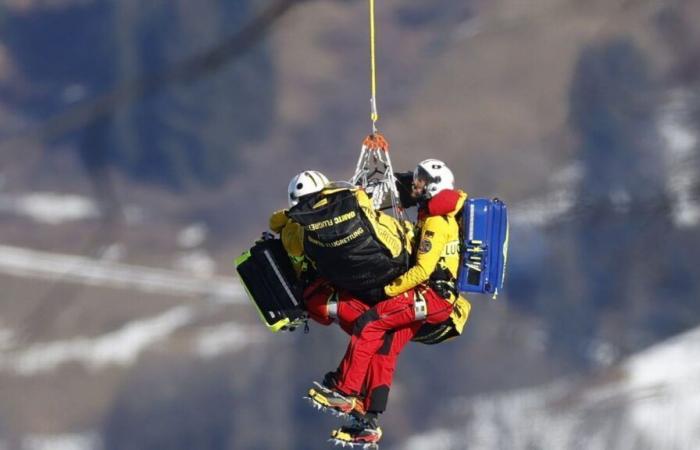 Le skieur français Alexis Pinturault héliporté par avion après une chute