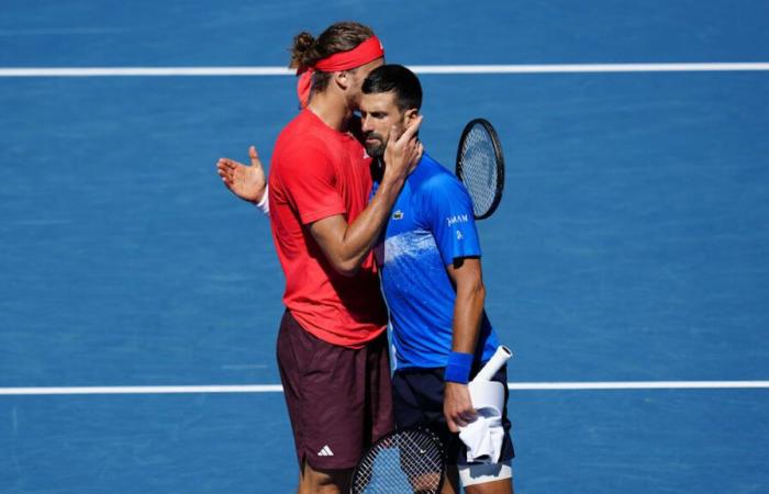 Zverev dans la finale de l’Open d’Australie: Djokovic abandonne