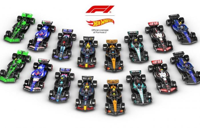 Mattel lance la collection F1 Hot Wheels