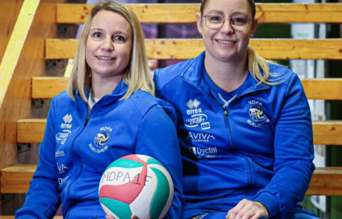 Volley-ball. Le plaisir et la victoire de Chloé et Anaïs Nollet au MDPA Ruelisheim