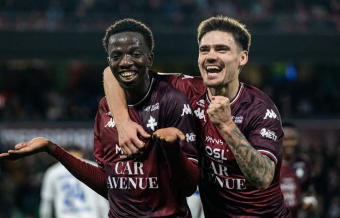 Le FC Metz bat le Grenoble Foot 38 et prend la première place provisoire !