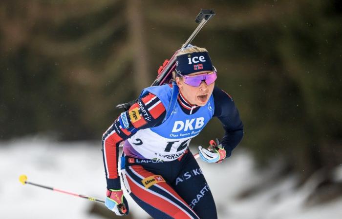 Biathlon | Antholz : Après son incident avec son fusil lors du sprint, Ingrid Landmark Tandrevold a été avertie par le jury | Mag Nordique | N°1 du Biathlon