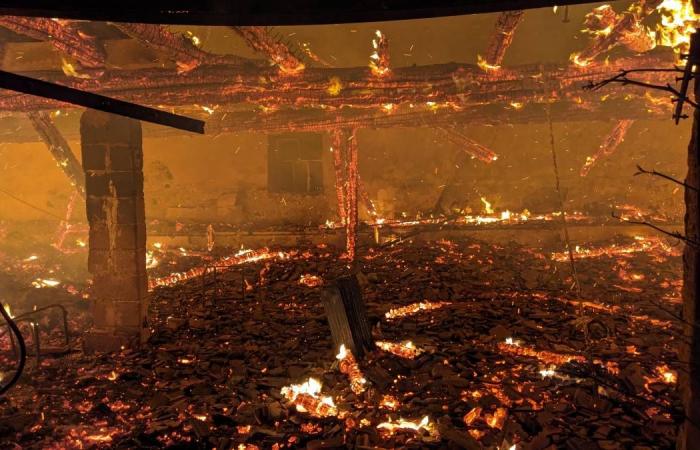 Feu de nuit violent d’une ferme de cette ville de Haute-Loire