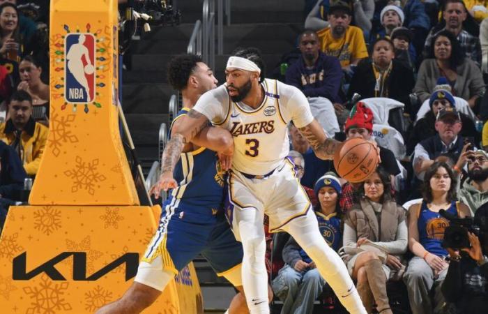 Les guerriers affrontent Anthony Davis sans Draymond Green