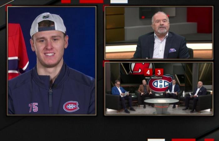 Canadiens : Jakub Dobes, notre star du jeu, dans l’antichambre | Vidéo