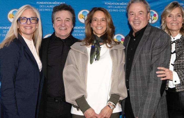 René Simard et Walassian de Marie Jaéaf, huitassador de la Fondation médicale de Laurentides et Pays-Denies – le Today