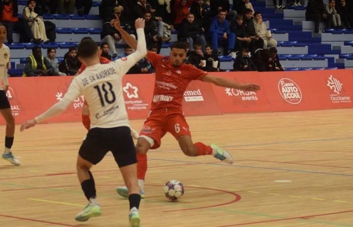 Face au vice-champion de la France, le futsal Montpellier sauve l’essentiel avec un but de dernière minute