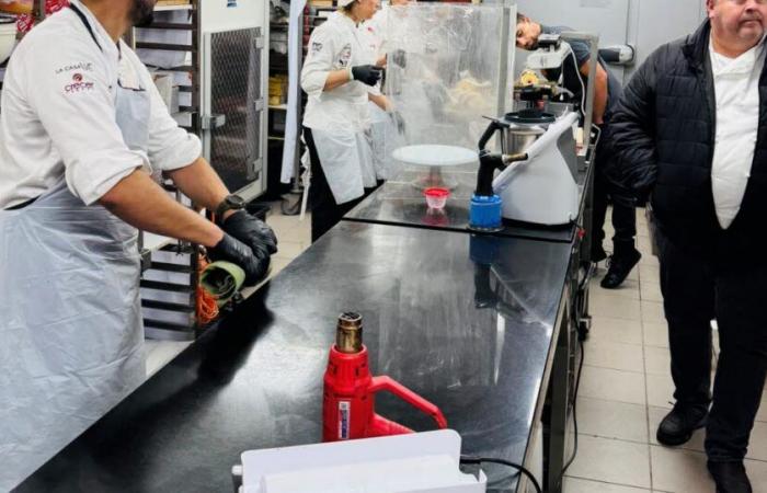 Isère. Paraguayan pastry chefs train in Bourgoin-Jallieu for the World Cup