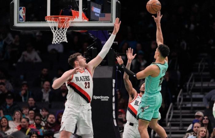 Donovan Clingan revient et contribue à alimenter la victoire des Trail Blazers aux Hornets