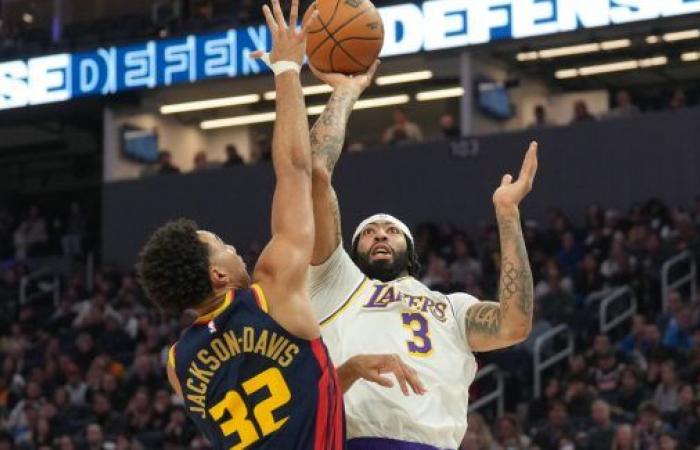 Le duo Anthony Davis – LeBron James maîtrise les Warriors • Basket USA