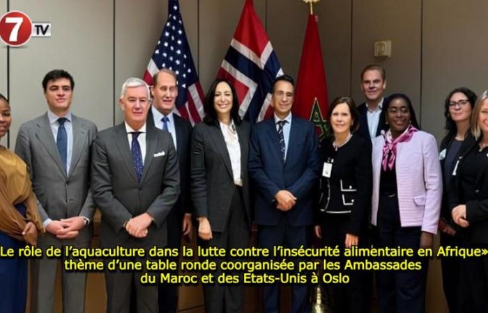 «Le rôle de l’aquaculture dans la lutte contre l’insécurité alimentaire en Afrique», thème d’une table ronde co-organisée par les ambassades du Maroc et des États-Unis à Oslo