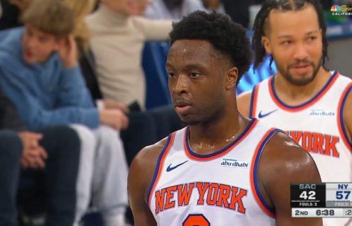 Un gala anunoby permet aux Knicks de dominer les Kings