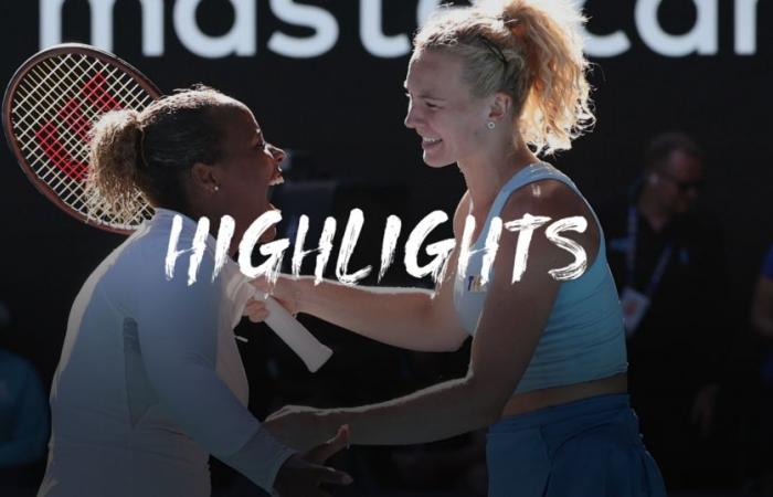 Siniakova / Townsend – Hsieh / Ostapenko – Faits saillants du match – Australian Open – Video de tennis