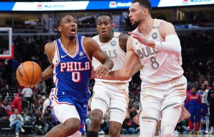 76ers 109, Bulls 97 – 25 janvier 2025