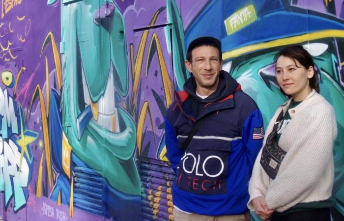 Deux artistes de Marseille offrent une nouvelle fresque à Espace Julien