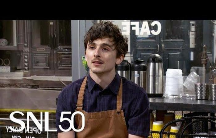 Timothee Chalamet héberge ‘SNL’ et met son impression Bob Dylan