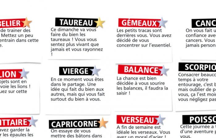 L’Horoscope du week-end Expresso du dimanche 26 janvier 2025