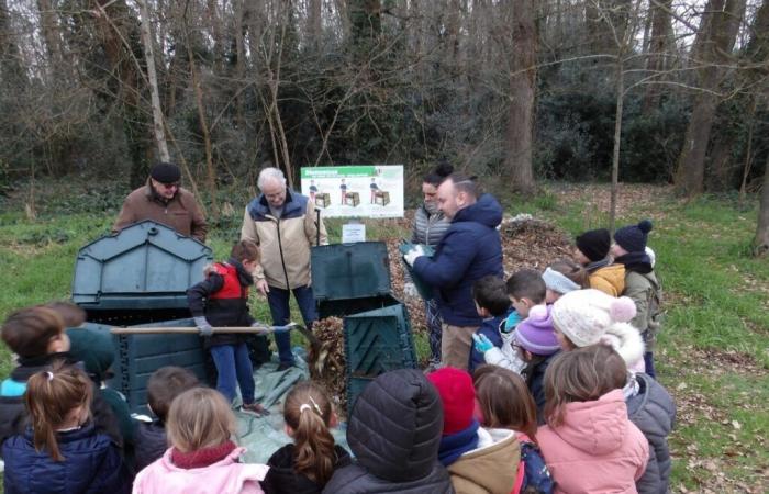 Ces élèves d’une petite école de Lot-Et-Garonne recycler leur cantine se gaspillent eux-mêmes