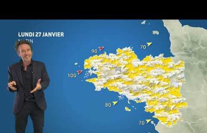 La météo pour votre lundi 27 janvier 2025 – Actualité météo