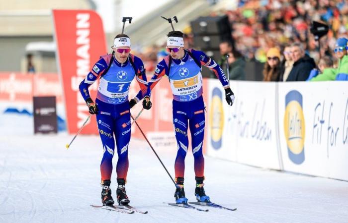 Biathlon | Antholz : Fabien Claude, Quentin Fillon-Maillet, Eric Perrot et Emilien Jacquelin remportent le relais et offrent à la France un quatre historique d’affilée | Mag Nordique | Biathlon n°1