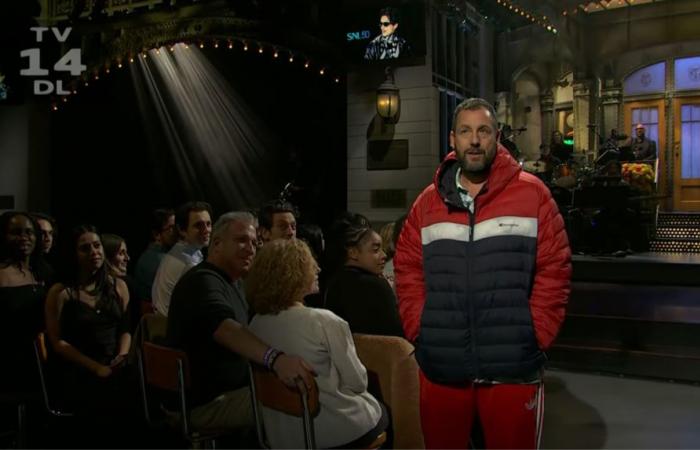 Adam Sandler fabrique Cameo sur ‘SNL’ pour intro intro Timothée Chalamet