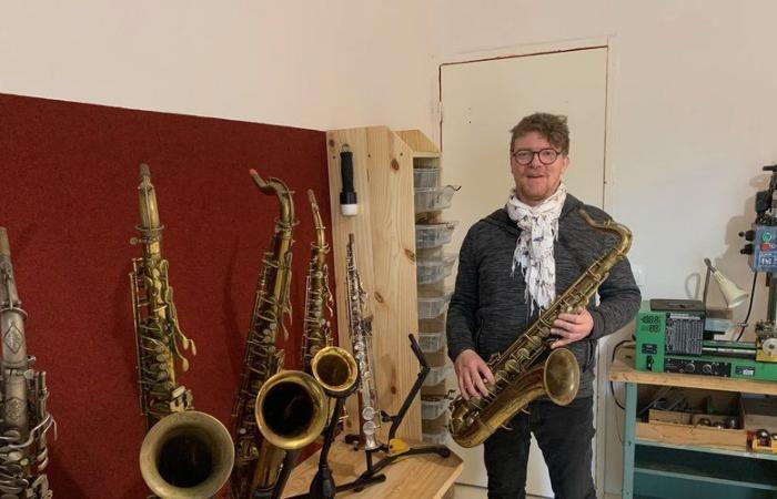 Jef Delsuc, un «clinicien» au chevet de saxophones