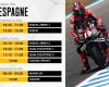 Le calendrier du GP d’Espagne MotoGP 2024