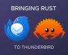 Thunderbird va intégrer le code Rust, en commençant par le support Exchange