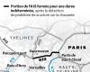 la portion de l’A13 toujours fermée entre Paris et Vaucresson, plus de 300 kilomètres de bouchons enregistrés lundi matin