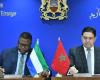 Le Maroc et la Sierra Leone se sont engagés à conclure une feuille de route 2024-2026 pour une coopération de nouvelle génération (Communiqué conjoint)