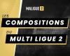 Ligue 2 – Les compositions officielles des multiplexes de la 34e journée