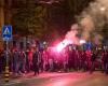 La ville de Lausanne est paralysée par les hooligans du football