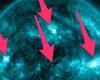 Une vidéo de la NASA montre 4 éruptions cutanées éclatant simultanément sur le Soleil, face à la Terre