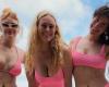 Cette photo des trois filles de Bruce Willis posant en maillot de bain rose