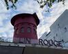Les ailes du Moulin Rouge, célèbre monument parisien, se sont effondrées