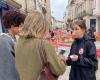 Des jeunes du SNU sensibilisent les passants de Dordogne aux violences faites aux femmes