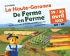 HAUTE-GARONNE DE FERME EN FERME 17 ÉDITION FD CIVAM 31 Martres-Tolosane Samedi 27 avril 2024 – .