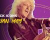 Rock Icons épisode 8/20 – Brian May, le guitariste emblématique de Queen, concepteur de sa guitare Red Special, féru de mathématiques et de sciences