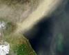 Un satellite de la NASA capture un mur monumental de poussière au-dessus de la péninsule coréenne