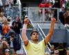 Tennis : Alcaraz haut la main, Humbert et Garcia hors jeu