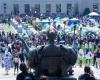 Etats-Unis : des étudiants pro-palestiniens de Colombie défient l’ultimatum universitaire – 30/04/2024 à 11h08