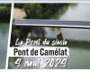 Exposition de voitures anciennes à l’inauguration du pont Camélat le 4 mai