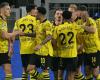 Le Borussia mène à la mi-temps grâce à un but de Füllkrug