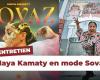 Maya Kamaty en mode Sovaz Deluxe