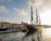 Déploiement inédit pour amarrer le Belem dans le Vieux Port de Marseille