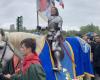 Une chevauchée de Jeanne d’Arc sous la pluie pour cette 595e édition des fêtes johanniques
