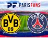 Diffusion Dortmund/PSG – Heure et chaîne pour regarder le match