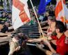 affrontements entre manifestants pro-UE et police en Géorgie