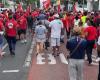 des centaines de personnes mobilisées pour la Journée internationale des droits des travailleurs